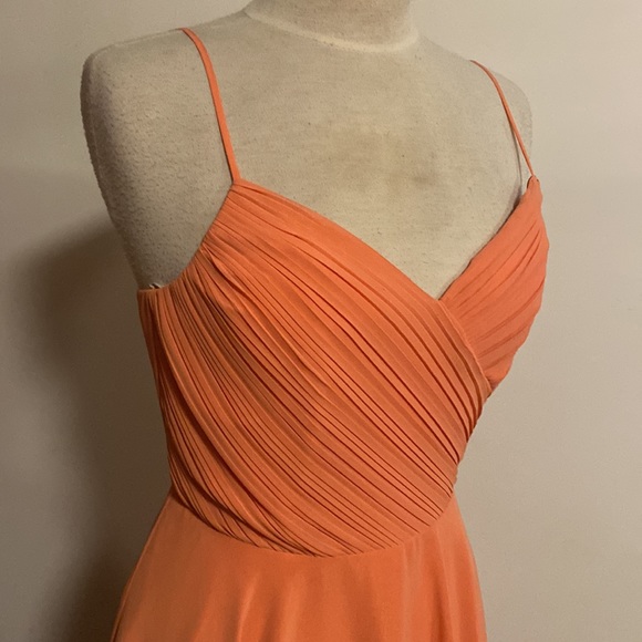 Paco PM Orange Zest Cocktail Formal or Bridesmaid Dress size 8 - Picture 4 of 8